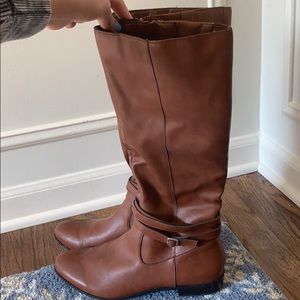 Brown Leather Boots